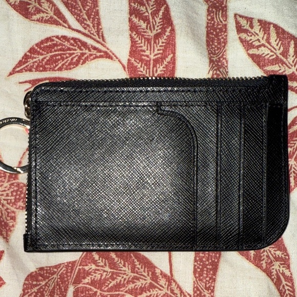 Kate Spade Black Zip Card Holder - Picture 3 of 4